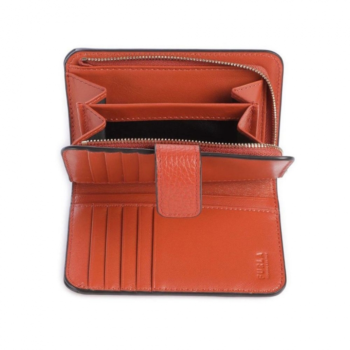 FURLA CAMELIA M COMPACT WALLETFURLA CAMELIA 對折皮夾