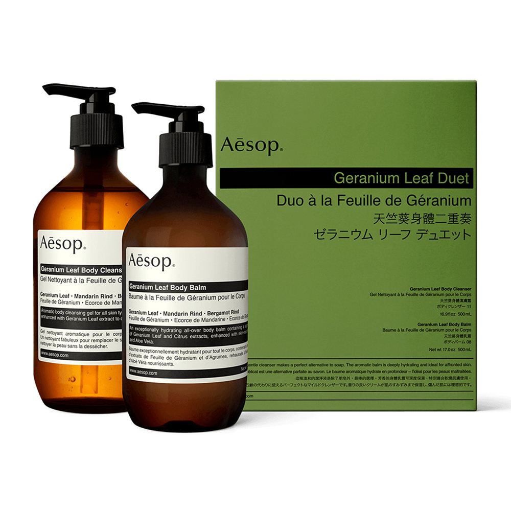 AESOP 天竺葵身體二重奏