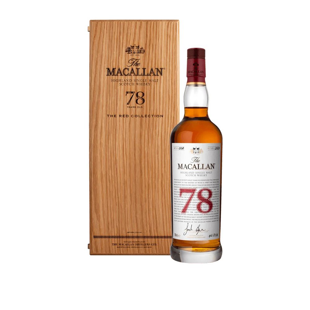 MACALLAN 麥卡倫THE RED COLLECTION 78年單一麥芽威士忌