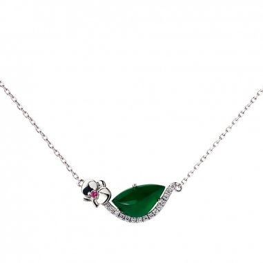 Ever Rich Jewelry昇恆昌珠寶 蘭之本質_翡翠項鍊_巧之蘭