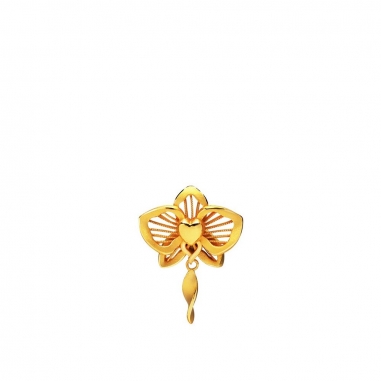 Ever Rich Jewelry昇恆昌珠寶 蘭之本質_純金墜子_絢之蘭