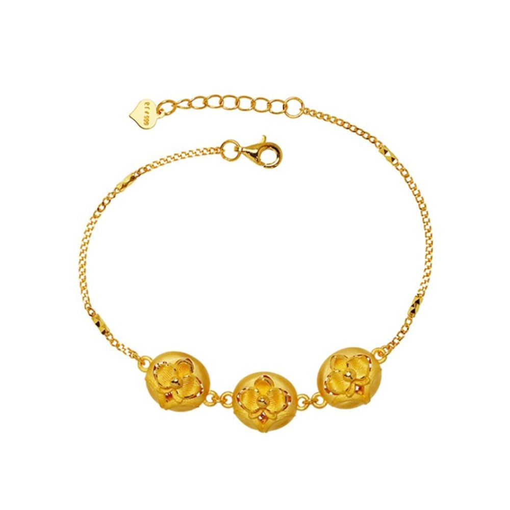 Ever Rich Jewelry 蘭之本質_純金手鍊_祿之蘭