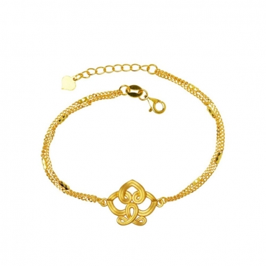 Ever Rich Jewelry昇恆昌珠寶 蘭之本質_純金手鍊_合之蘭
