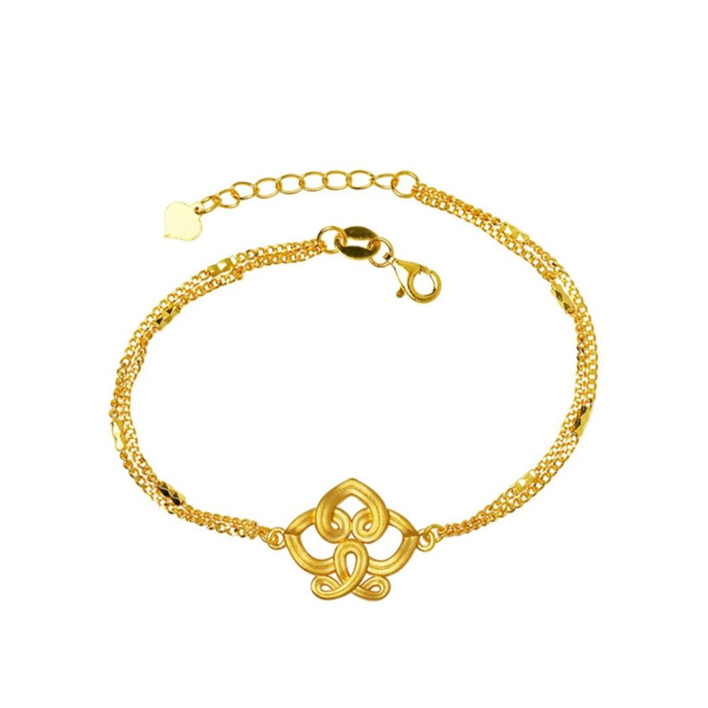 Ever Rich Jewelry 蘭之本質_純金手鍊_合之蘭