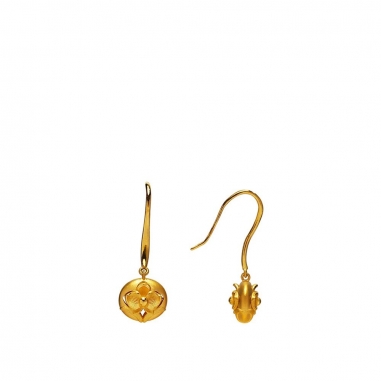Ever Rich Jewelry昇恆昌珠寶 蘭之本質_純金耳環_祿之蘭