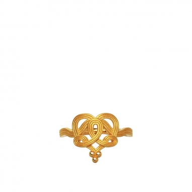 Ever Rich Jewelry昇恆昌珠寶 蘭之本質_純金戒指_合之蘭