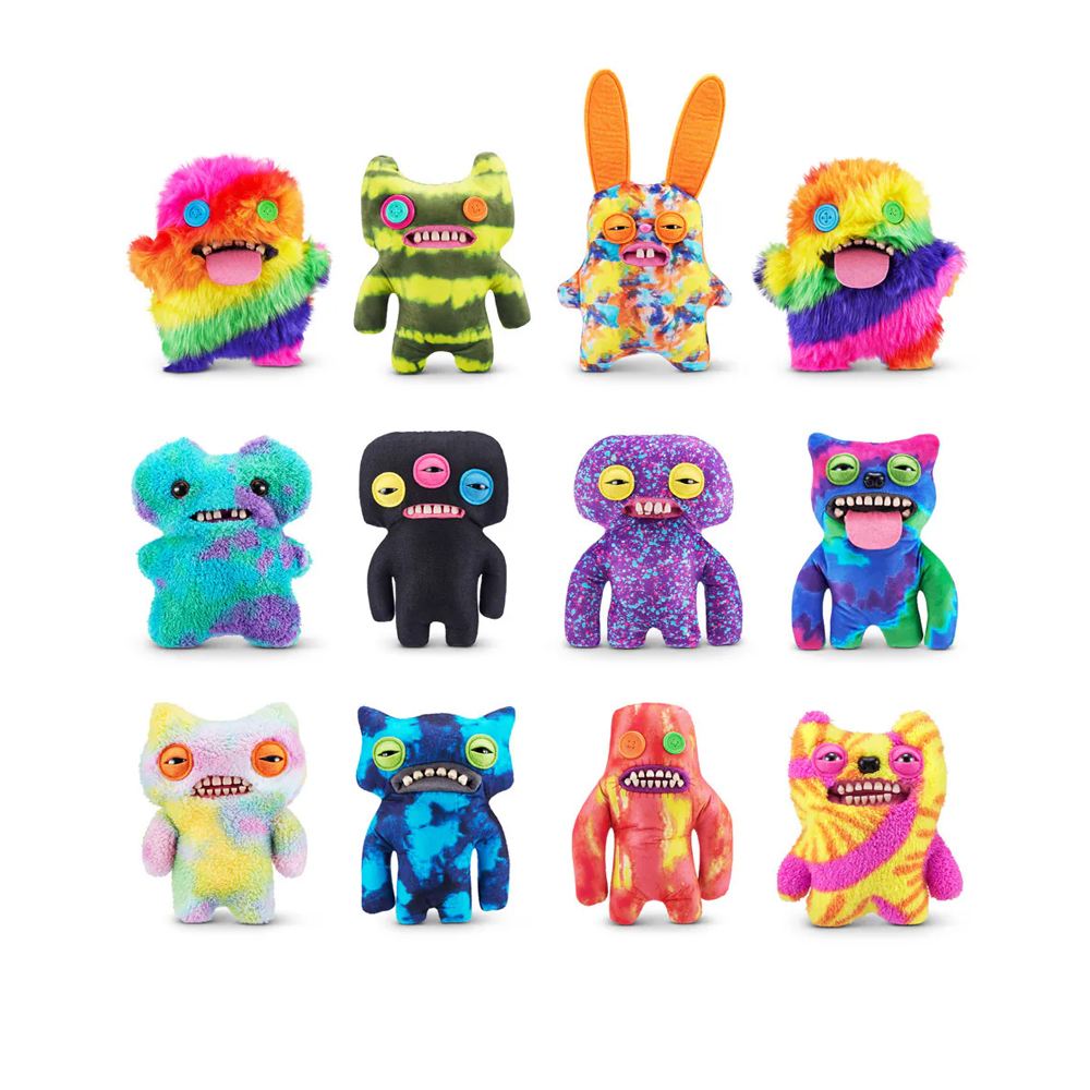 Fuggler 英國 FUGGLER 放克牙寶 萌牙怪獸 異類實驗怪毛絨玩偶 9吋 (單入隨機出貨)