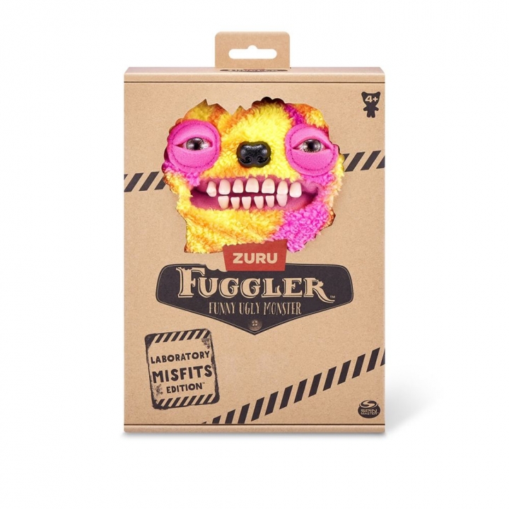 英國 FUGGLER 放克牙寶 萌牙怪獸 異類實驗怪毛絨玩偶 9吋 (單入隨機出貨)