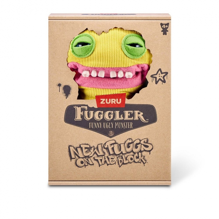 英國 FUGGLER 放克牙寶 萌牙怪獸 怪物新人毛絨玩偶 9吋 (單入隨機出貨)