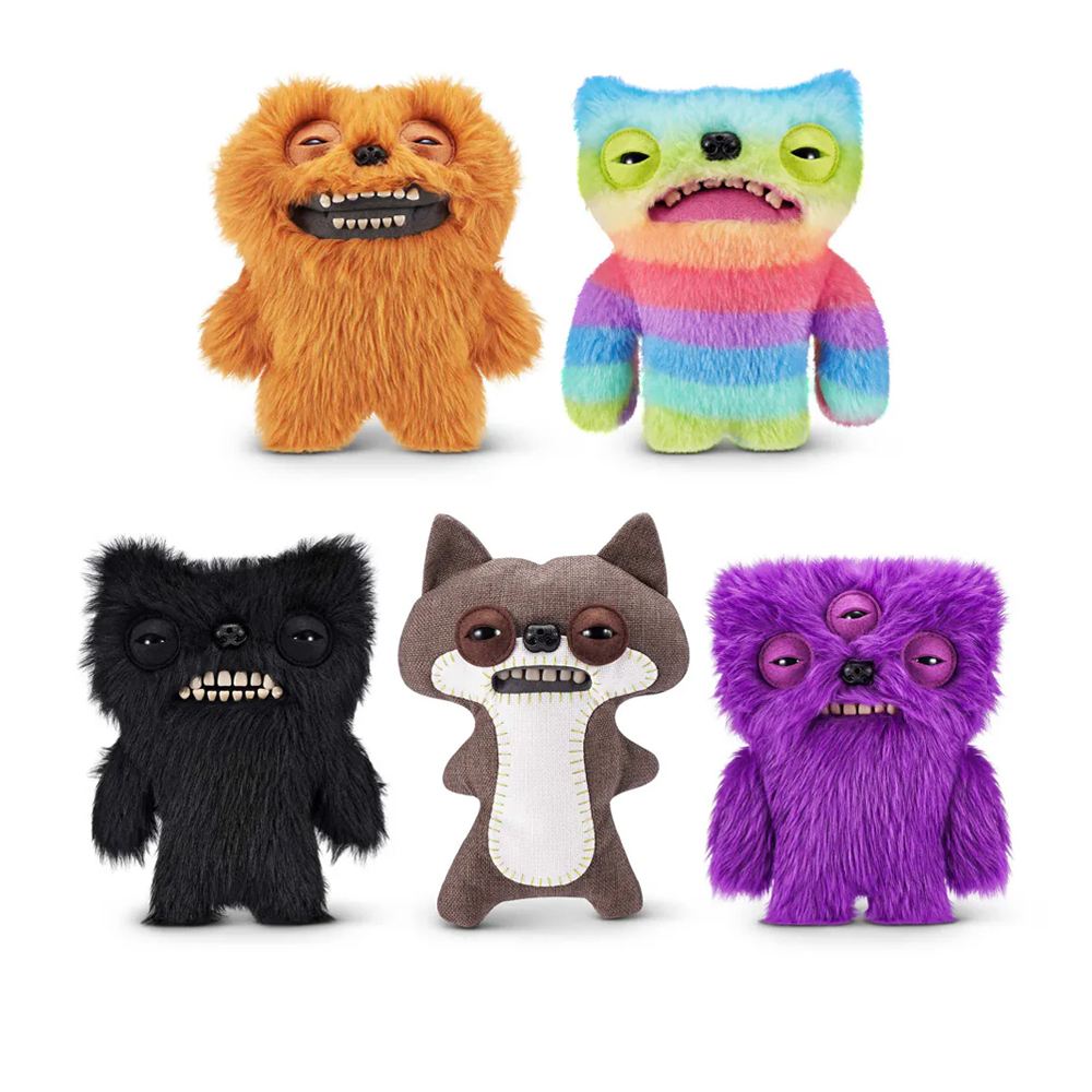 Fuggler 英國 FUGGLER 放克牙寶 萌牙怪獸 放屁怪毛絨玩偶 9吋 (單入隨機出貨)