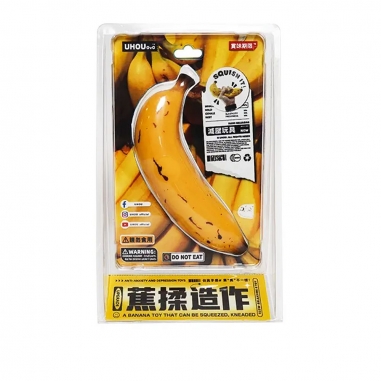 UHOUUHOU UHOU 水果紓壓玩具捏捏樂 蕉揉造作