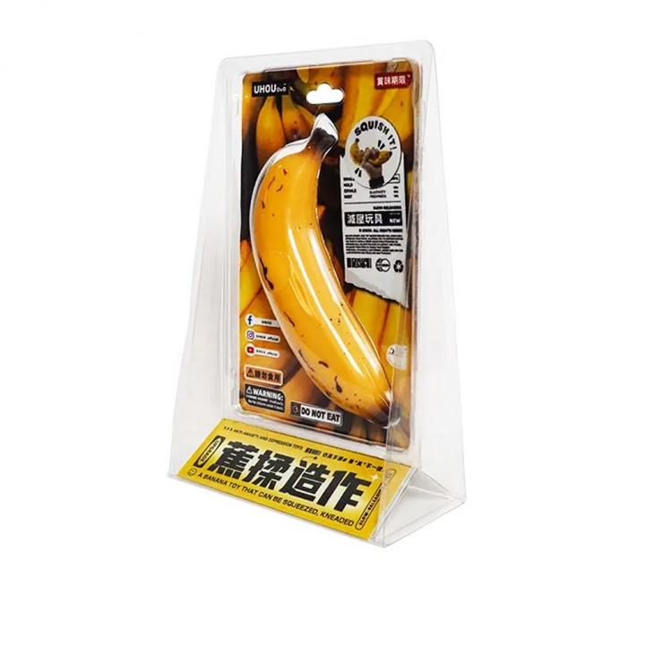 Ripe BananaUHOU 水果紓壓玩具捏捏樂 蕉揉造作