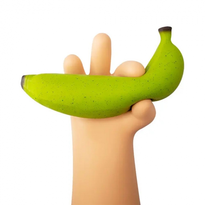 Green BananaUHOU 水果紓壓玩具捏捏樂 特別蕉綠