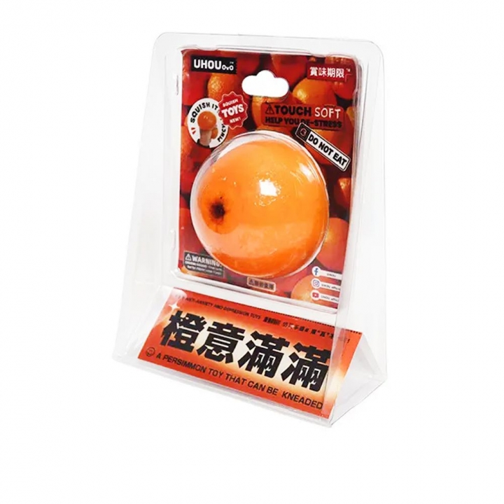 OrangeUHOU 水果紓壓玩具捏捏樂 橙意滿滿
