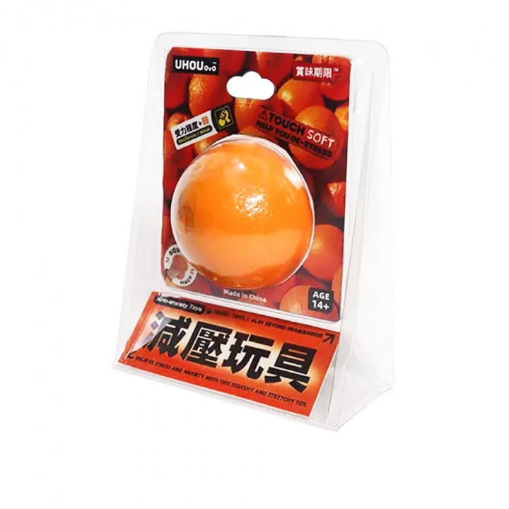 OrangeUHOU 水果紓壓玩具捏捏樂 橙意滿滿