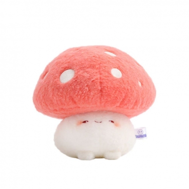 Bazuuyu芭爪娛 Bazuuyu 芭爪娛｜蔬菜家族 食材毛絨玩具可愛擺件 蘑菇君絨毛 8cm