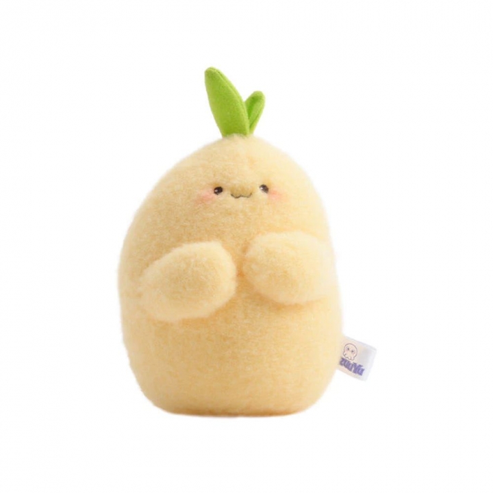 Bazuuyu 芭爪娛｜蔬菜家族 食材毛絨玩具可愛擺件 馬鈴薯絨毛 8cm