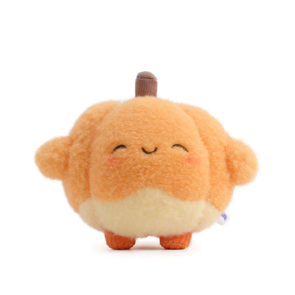 Bazuuyu Bazuuyu 芭爪娛｜蔬菜家族 食材毛絨玩具可愛擺件 南瓜絨毛 8cm