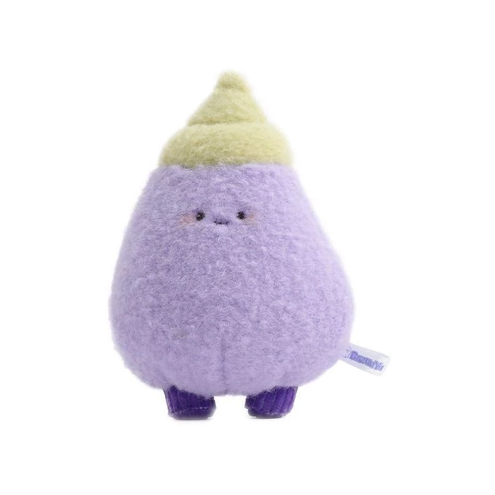 Bazuuyu Bazuuyu 芭爪娛｜蔬菜家族 食材毛絨玩具可愛擺件 茄寶絨毛 8cm