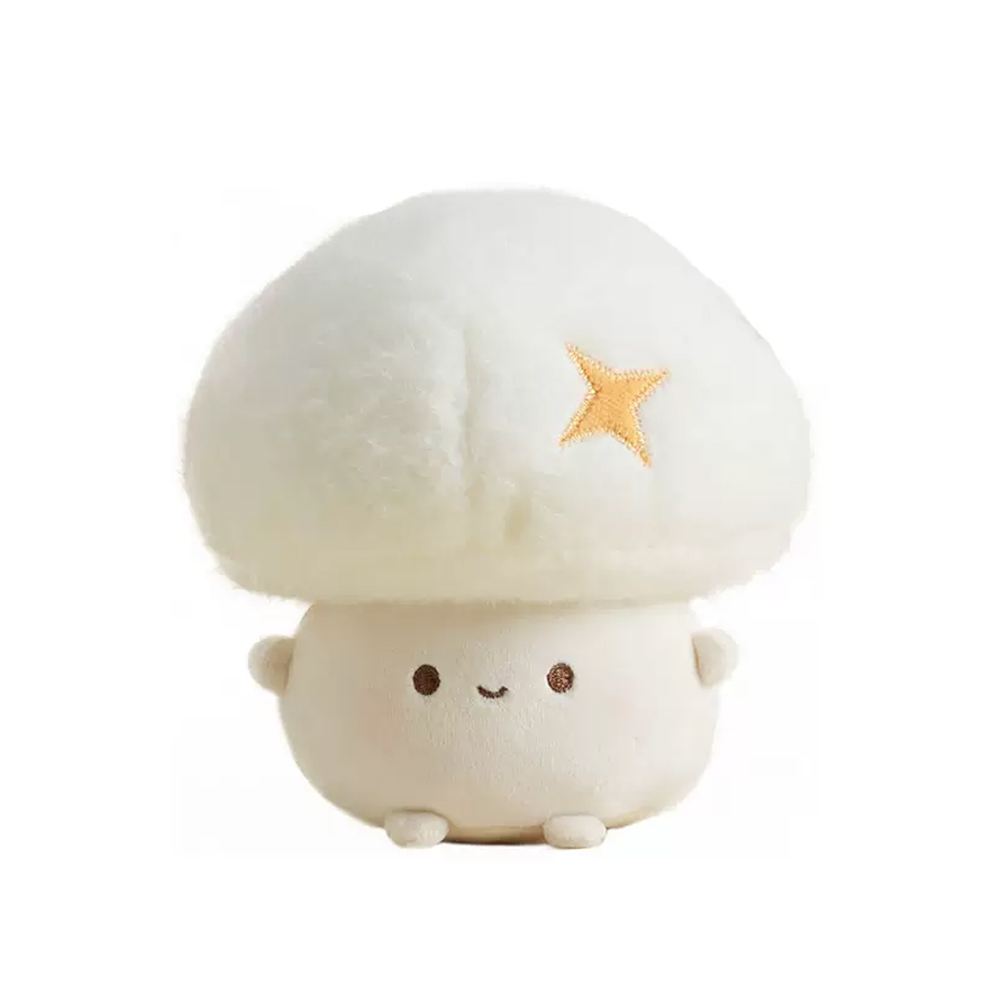 Bazuuyu Bazuuyu 芭爪娛｜火鍋店 食材毛絨玩具可愛擺件 小號口蘑絨毛