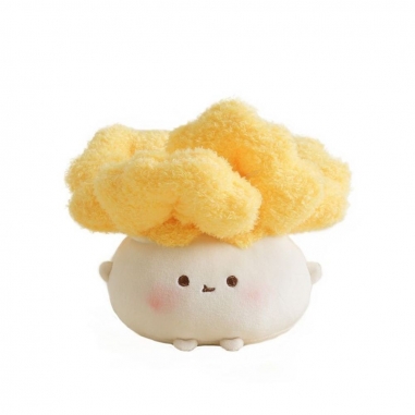 Bazuuyu芭爪娛 Bazuuyu 芭爪娛｜火鍋店 食材毛絨玩具可愛擺件 小號娃娃菜絨毛