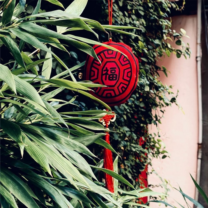 茚 YIN TAIWAN|(福)紅龜粿造型春聯吊飾