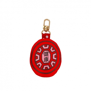 YIN TAIWANYIN TAIWAN 茚 YIN TAIWAN｜（健康）紅龜粿造型平安符袋鑰匙圈（可放AirTag）