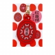 YIN TAIWAN - 茚 YIN TAIWAN｜（健康）紅龜粿造型平安符袋鑰匙圈（可放AirTag）83033-262722_縮圖