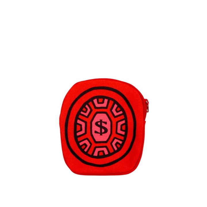 茚 YIN TAIWAN|(財/$)紅龜粿造型萬用收納包錢袋