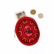 YIN TAIWAN - 茚 YIN TAIWAN|(福)紅龜粿造型全開拉鍊式設計零錢包83079-262769_縮圖