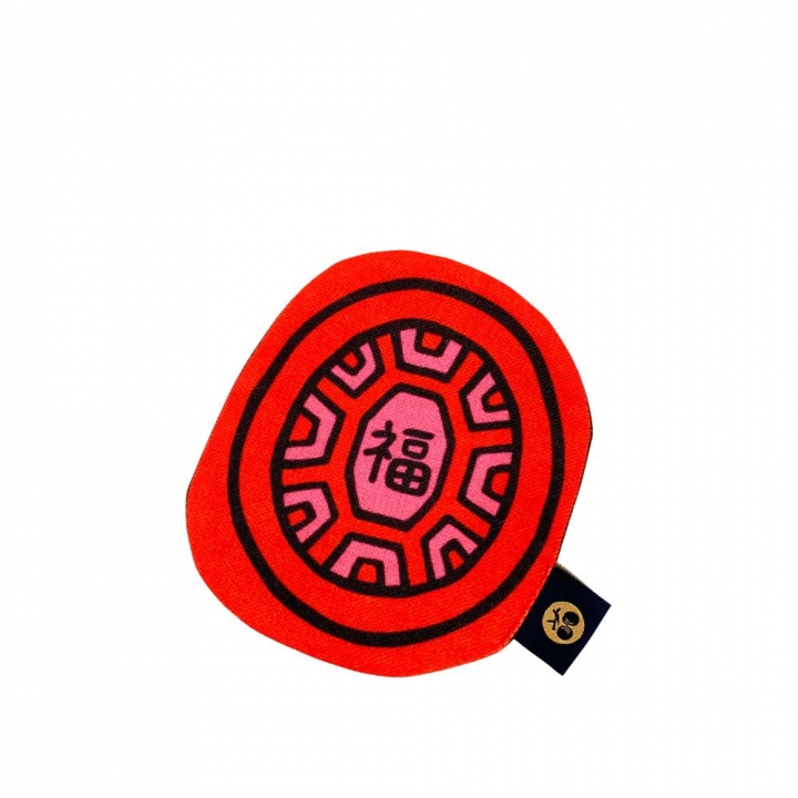 茚 YIN TAIWAN|(福)紅龜粿造型杯墊