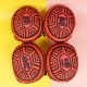 YIN TAIWAN - 茚 YIN TAIWAN|(福)紅龜粿造型小抱枕83083-262938_縮圖