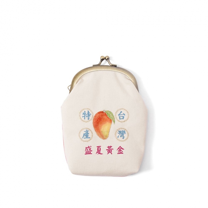 電繡口金包芒果