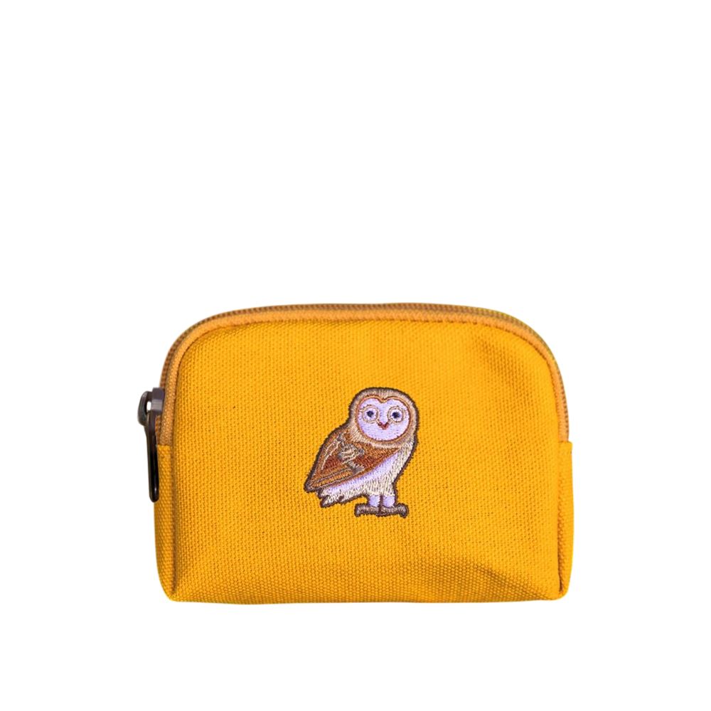 一帆布包 一帆布包｜臺灣動物系列 帆布刺繡零錢包 草鴞