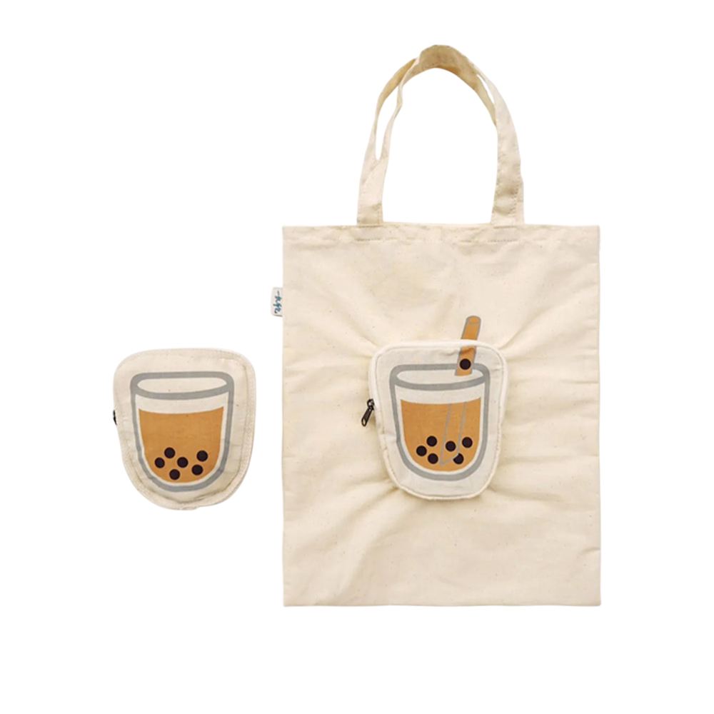 一帆布包 一帆布包｜臺灣飽包系列 帆布可收納提袋 珍奶