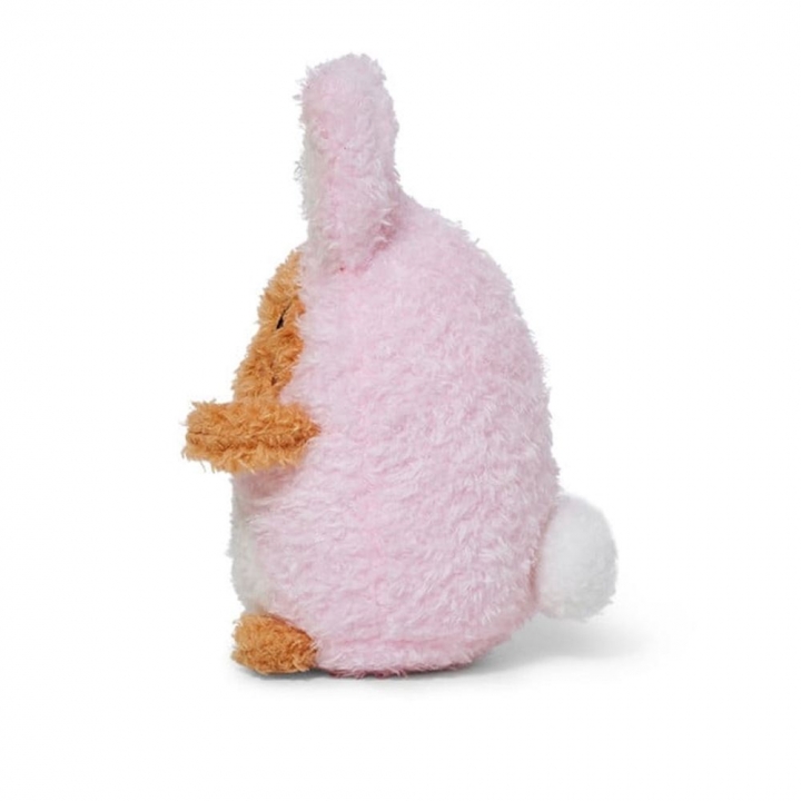 Mini sitting plush toy - Ricespud rabbit- pinkNoodoll｜Mini 迷你絨毛玩偶 馬鈴薯粉兔