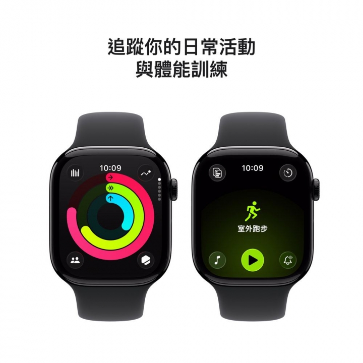 Apple Watch S11?GPS?46mm?Jet Black Alu / Black Sport Band (M/L)Apple Watch S11 GPS 46mm 曜石黑色色鋁金屬錶殼/黑色運動錶帶M/L