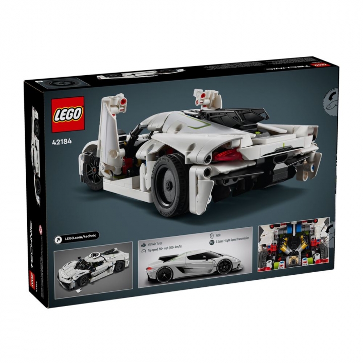 LEGO 樂高 Technic系列 42184 柯尼賽克Jesko白