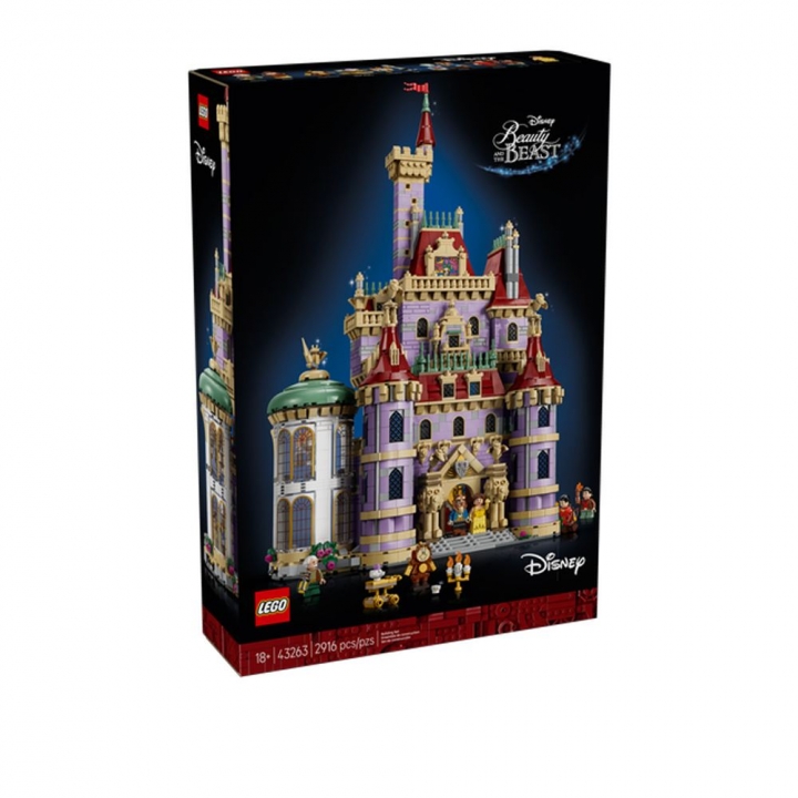LEGO 樂高 Disney系列 43263 美女與野獸城堡