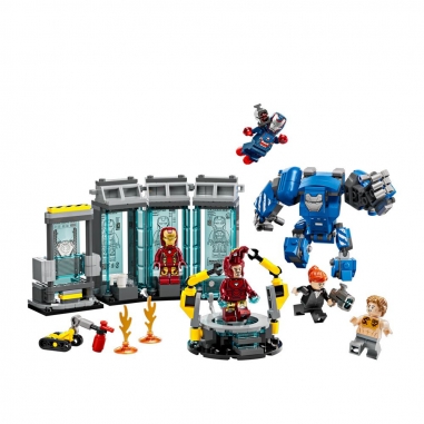 LEGO 樂高 Super Heroes系列 76315 鋼鐵人戰甲展示區