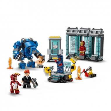 LEGO 樂高 Super Heroes系列 76315 鋼鐵人戰甲展示區