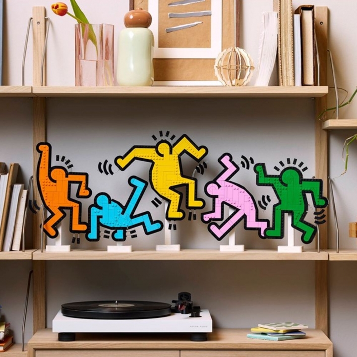 LEGO 樂高 31216 ART Keith Haring - Dancing Figures 凱斯.哈林-跳舞小人