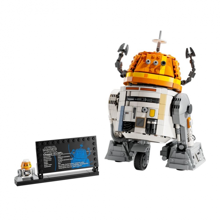LEGO 樂高 Star Wars系列 75416  Chopper (C1-10P) Astromech Droid 宇航機器人