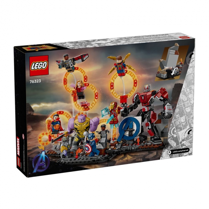 LEGO 76323 SUPER HEROES《復仇者聯盟：終局之戰》最終決戰 V29