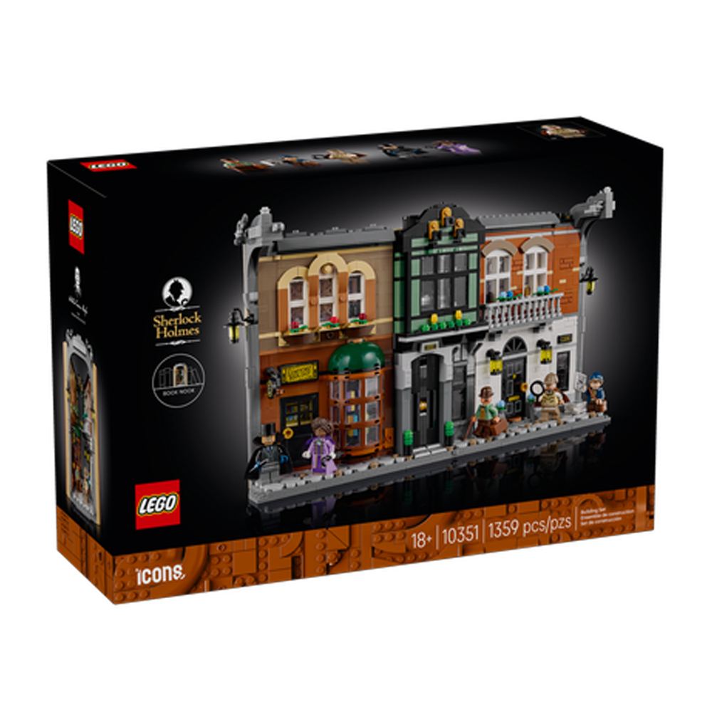 LEGO LEGO 樂高 Icons系列 10351 夏洛克．福爾摩斯：書擋擺飾