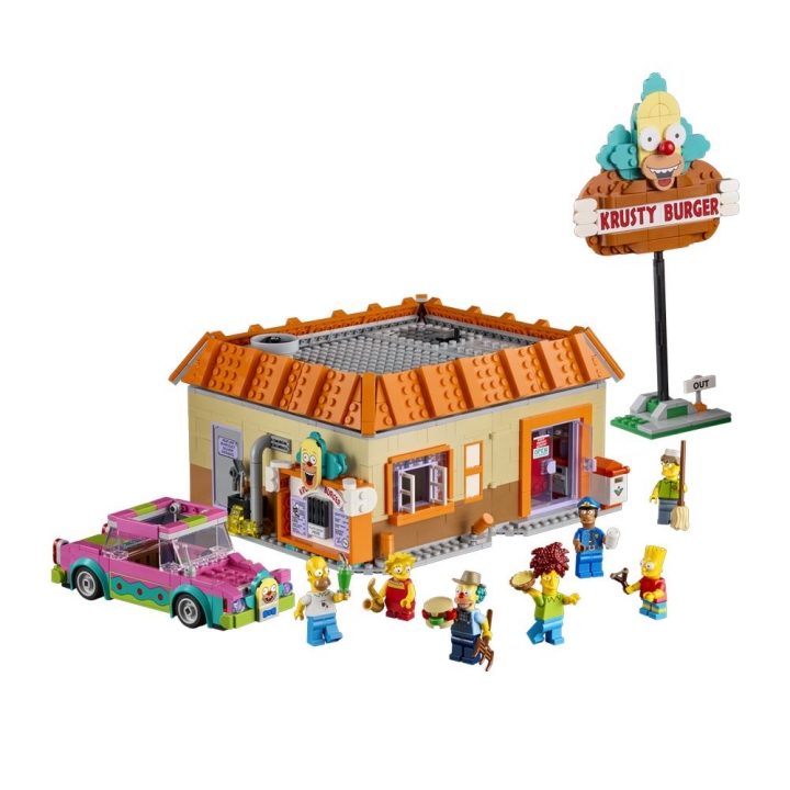 LEGO 樂高 Icons系列 10352 The Simpsons™：Krusty 漢堡店