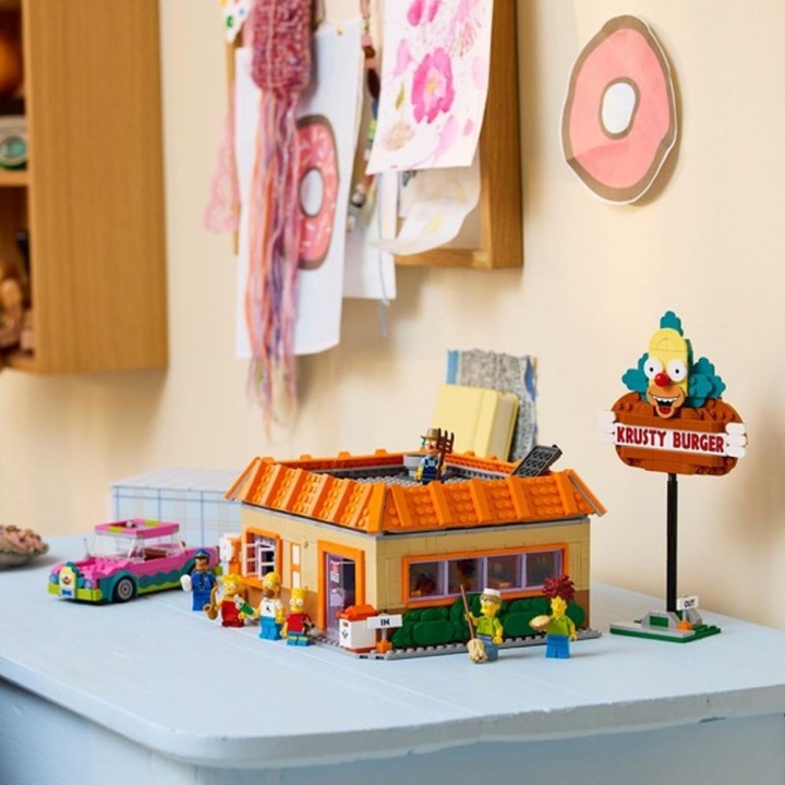 LEGO 樂高 Icons系列 10352 The Simpsons™：Krusty 漢堡店