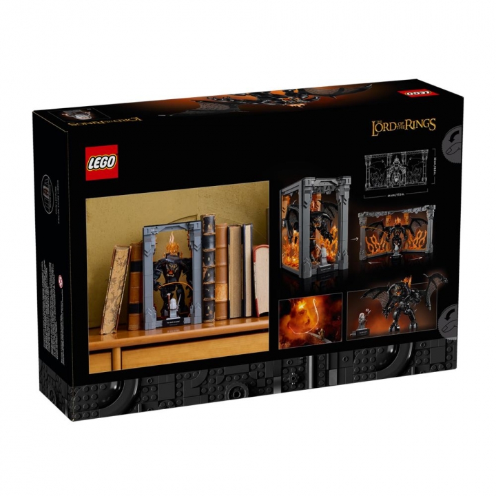 LEGO 樂高 Icons系列 10367 魔戒：炎魔書擋擺飾