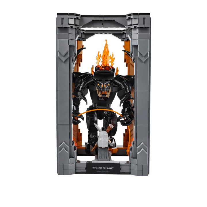 LEGO 樂高 Icons系列 10367 魔戒：炎魔書擋擺飾