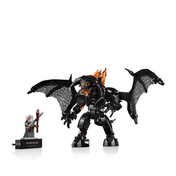 LEGO 樂高 Icons系列 10367 魔戒：炎魔書擋擺飾